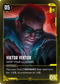 Viktor Vektor - Drop Your Illusions | Welcome to Night City - Beta | Epic | Unspecified | #B057