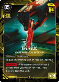 The Relic - Experimental Biochip (Epic) | Welcome to Night City - Beta | Epic | Unspecified | #B063