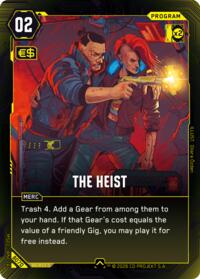 The Heist | Welcome to Night City - Beta | Uncommon | Unspecified | #B070