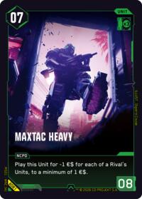MaxTac Heavy | Welcome to Night City - Beta | Uncommon | Unspecified | #B081