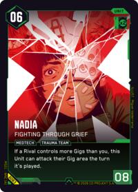 Nadia - Fighting Through Grief | Welcome to Night City - Beta | Uncommon | Unspecified | #B083