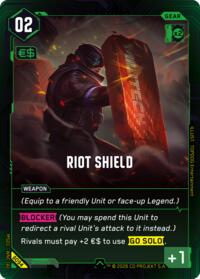 Riot Shield | Welcome to Night City - Beta | Uncommon | Unspecified | #B094