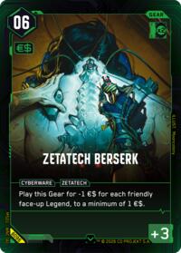 Zetatech Berserk | Welcome to Night City - Beta | Common | Unspecified | #B096