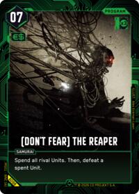 (Don't Fear) The Reaper | Welcome to Night City - Beta | Rare | Unspecified | #B098