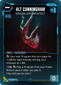 Alt Cunningham - Soulkiller Architect (Rare) | Welcome to Night City - Beta | Rare | Unspecified | #B106