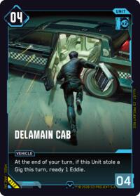 Delamain Cab | Welcome to Night City - Beta | Common | Unspecified | #B112