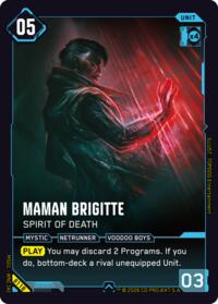 Maman Brigitte - Spirit of Death | Welcome to Night City - Beta | Uncommon | Unspecified | #B118