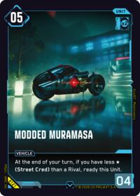 Modded Muramasa | Welcome to Night City - Beta | Common | Unspecified | #B121