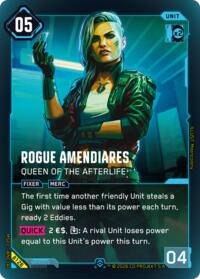 Rogue Amendiares - Queen of the Afterlife (Epic) | Welcome to Night City - Beta | Epic | Unspecified | #B126