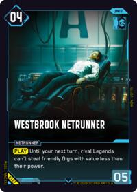 Westbrook Netrunner | Welcome to Night City - Beta | Common | Unspecified | #B127