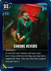 Chrome Reverie | Welcome to Night City - Beta | Common | Unspecified | #B131
