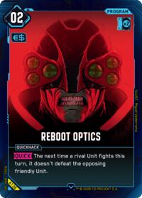 Reboot Optics | Welcome to Night City - Beta | Common | Unspecified | #B136