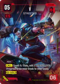 V - Streetkid (ILegend) | Welcome to Night City - Beta | Iconic Legend | Unspecified | #B144