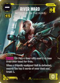 River Ward - Detective on the Hunt (ILegend) | Welcome to Night City - Beta | Iconic Legend | Unspecified | #B148