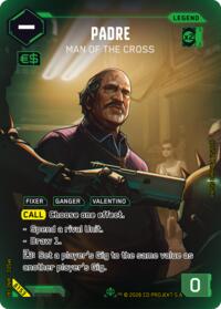 Padre - Man of the Cross (ILegend) | Welcome to Night City - Beta | Iconic Legend | Unspecified | #B153