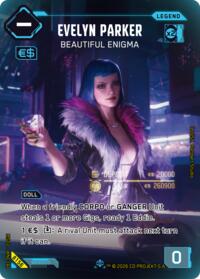 Evelyn Parker - Beautiful Enigma (ILegend) | Welcome to Night City - Beta | Iconic Legend | Unspecified | #B156