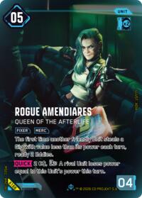 Rogue Amendiares - Queen of the Afterlife (IO) | Welcome to Night City - Beta | Iconic Other | Unspecified | #B166