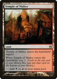 Temple of Malice 164 R