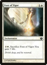 Font of Vigor 11 C