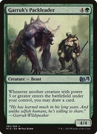 Garruk's Packleader 283 U