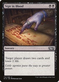 Sign in Blood 114 C