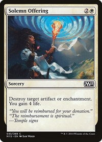 Solemn Offering 33 C