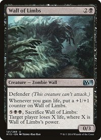 Wall of Limbs 121 U