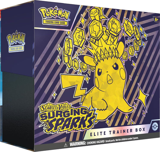 Pokemon TCG: Scarlet & Violet - Surging Sparks Elite Trainer Box