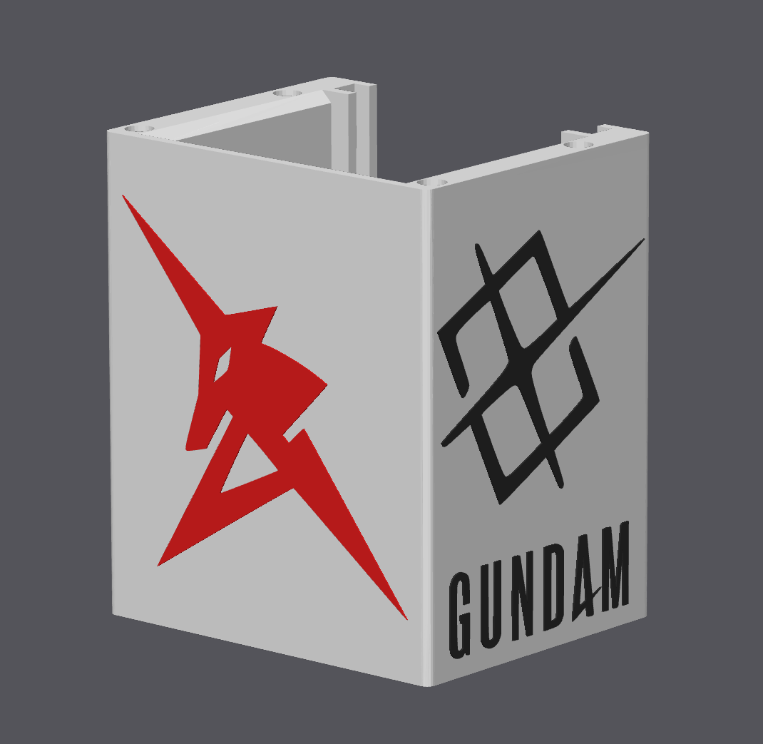 Gundam Card Game Deck Box with Magnetic Dice Holder