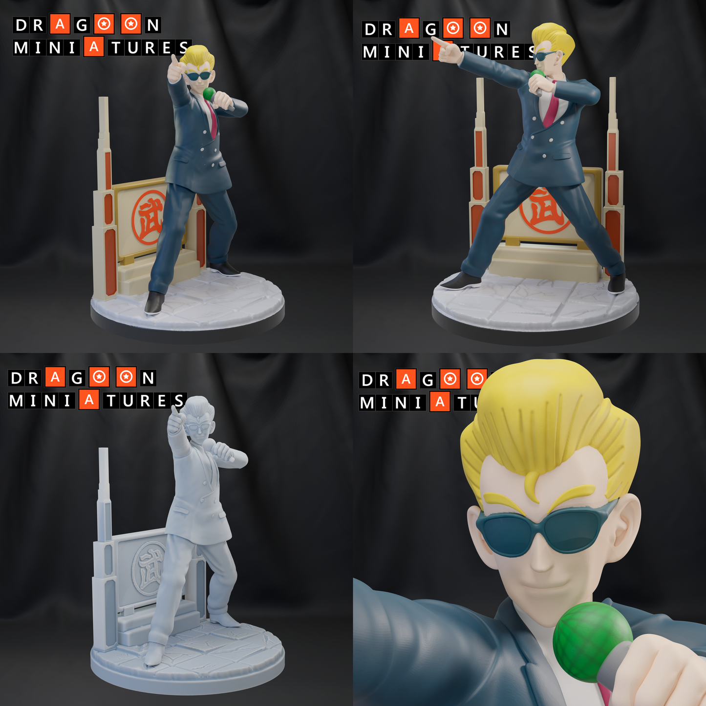 Dragoon Miniatures June 2025: Dragon Ball Pack 3 – Classic World Tournament