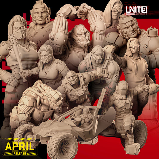UNIT9 04.2025 – Metal Slammers | Rivet Shaw | Sledge Arlo | Tekknuck | Throttle Jackson | Torque Garron | Trekker 500
