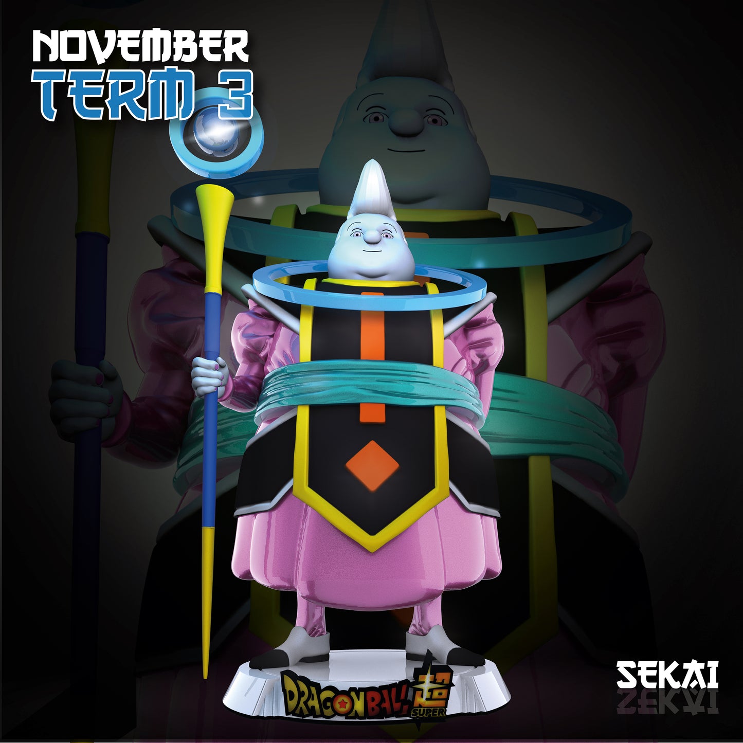 Sekai 3D November 2021 Release: Awamo | Goku On Dino | Hyoga | Majin Vegeta | Marshall D. Teach | Naruto Barion Mode | Zoro