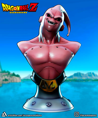 Majin Buu BUST 1:6 or 1:10 Scale | Dragon Ball Z Scale Model | Lucas Perez