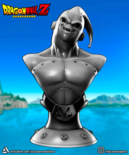 Majin Buu BUST 1:6 or 1:10 Scale | Dragon Ball Z Scale Model | Lucas Perez