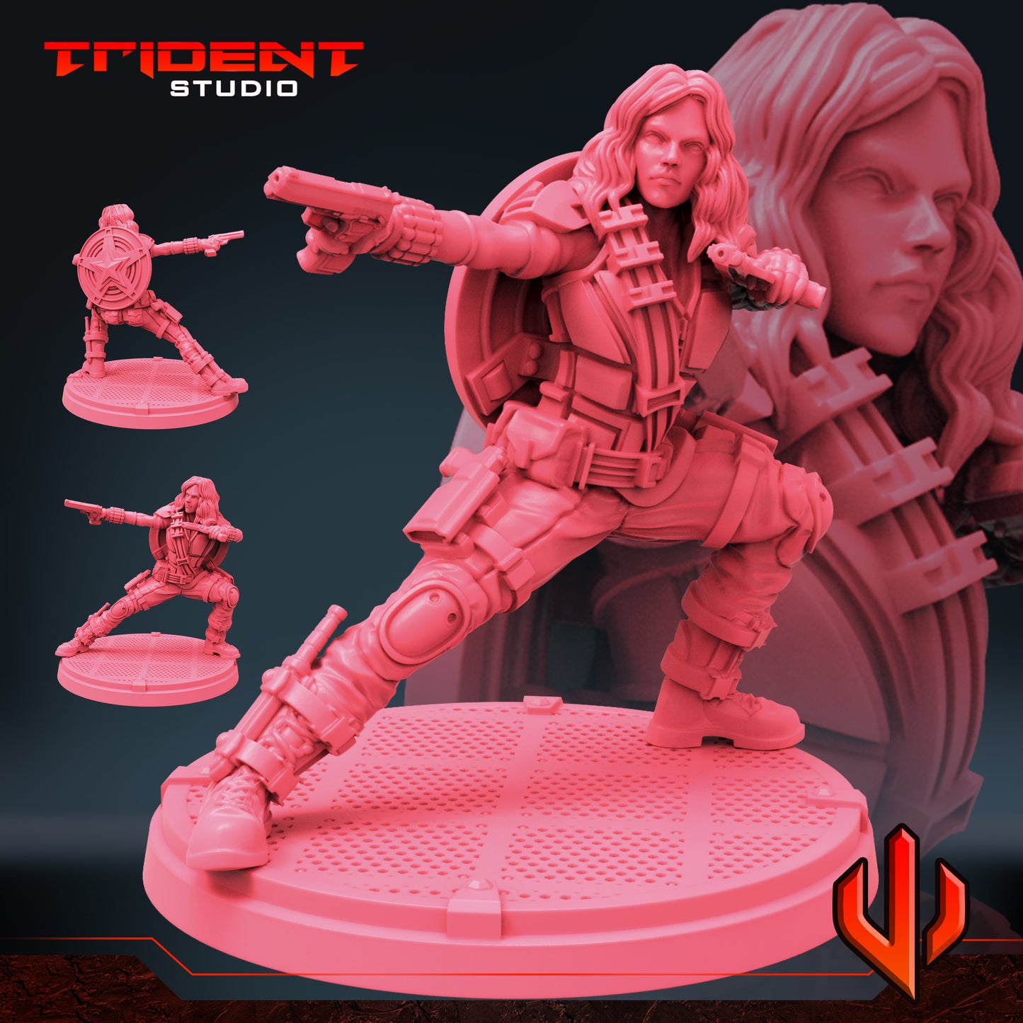 Trident Studios November 2021 Release - Marvel-Inspired 3D Printed Miniatures