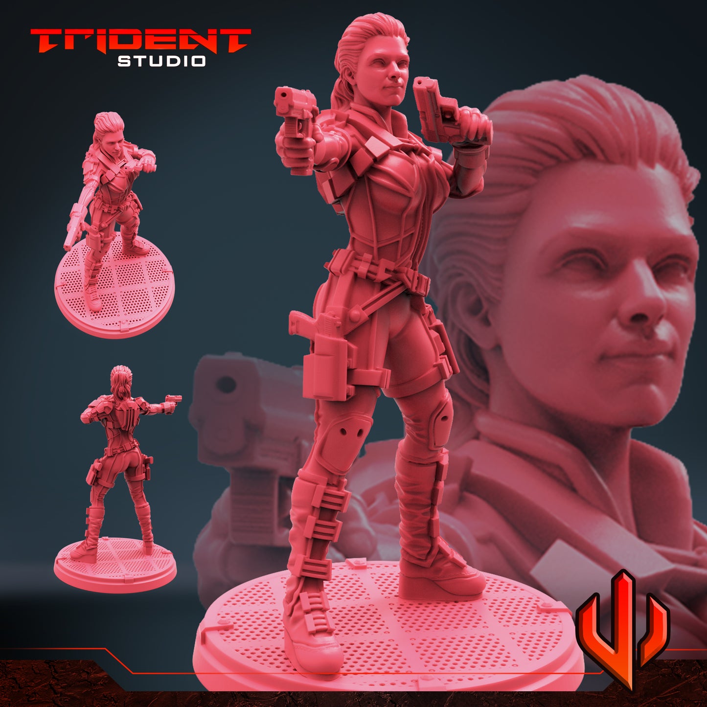 Trident Studios December 2021 Release - Marvel-Inspired 3D Printed Miniatures