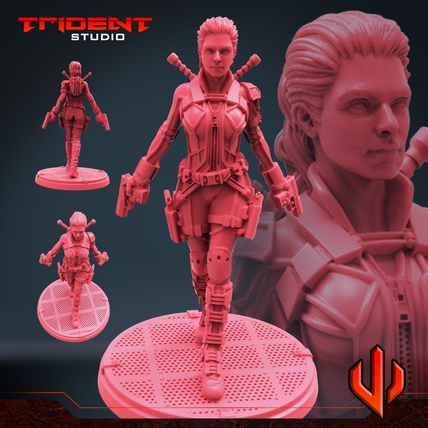 Trident Studios December 2021 Release - Marvel-Inspired 3D Printed Miniatures