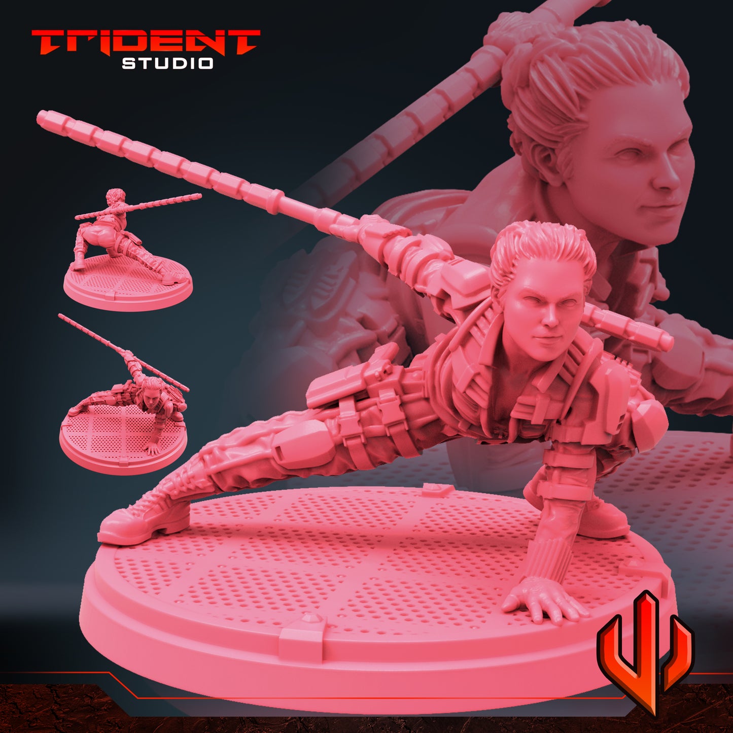 Trident Studios November 2021 Release - Marvel-Inspired 3D Printed Miniatures