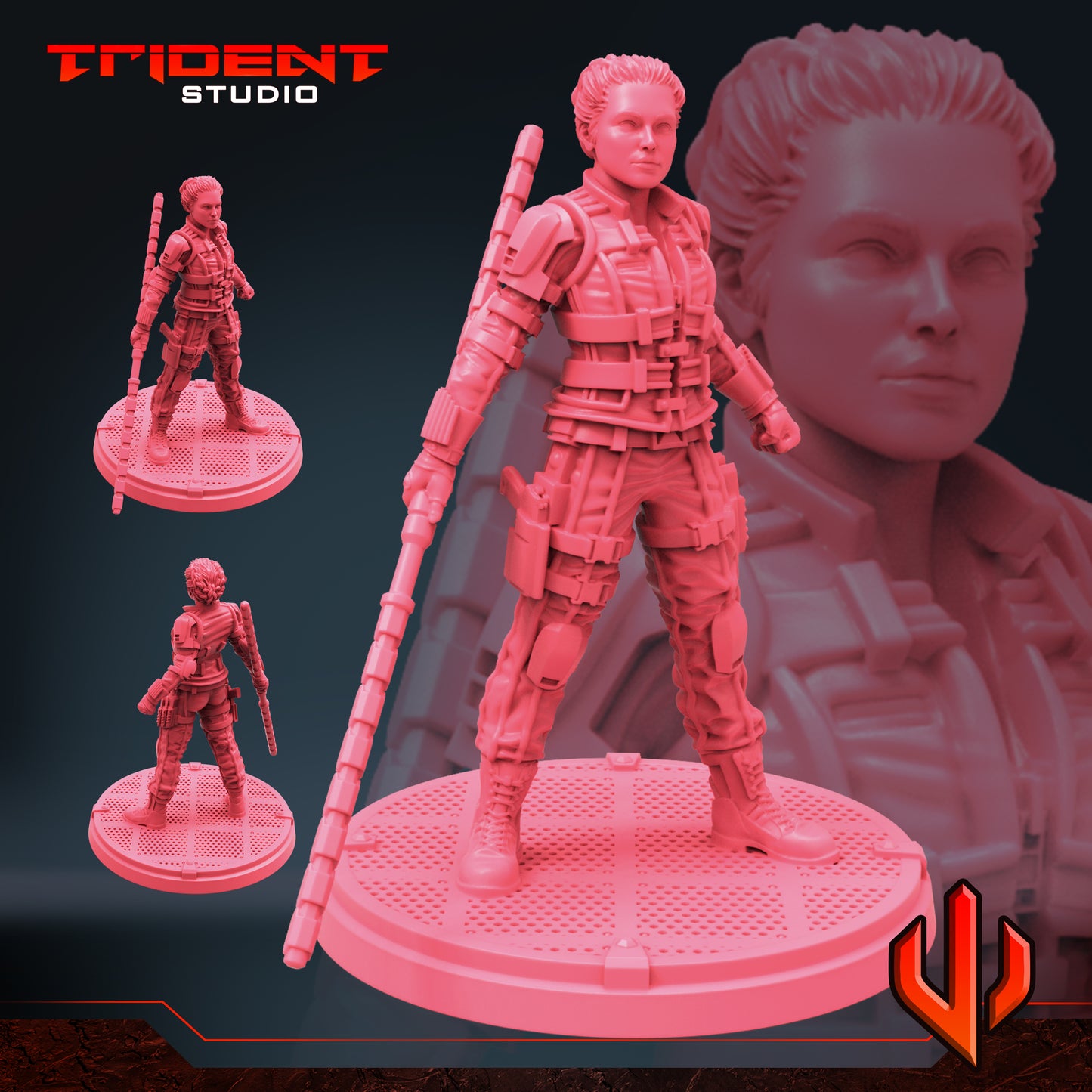 Trident Studios November 2021 Release - Marvel-Inspired 3D Printed Miniatures