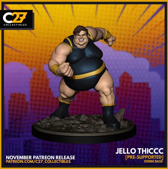 C27 Minis & Terrain November 2021 Release: Villains and Heroes Collection – Avalanche, Banshee, Blob, Emma Frost, Ice Man, Magneto, Pyro