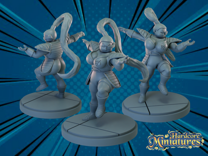 Hardcore Miniatures March 2023 Release: Aries Mū, Bonyu, Yuga Aoyama, Cygnus Hyoga, Dragon Shiryū, Gamma 1, Gamma 2, Gemini Saga, Camie Utsushimi, Mei Hatsume, North Kai, Real Steal, Red Riot, Sagittarius Aiolos, Saiyaman