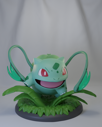 🌿 Poke Crisis Miniatures – Verdant Bloom Beast Evolution - Bulbasaur, Ivysaur, Venusaur