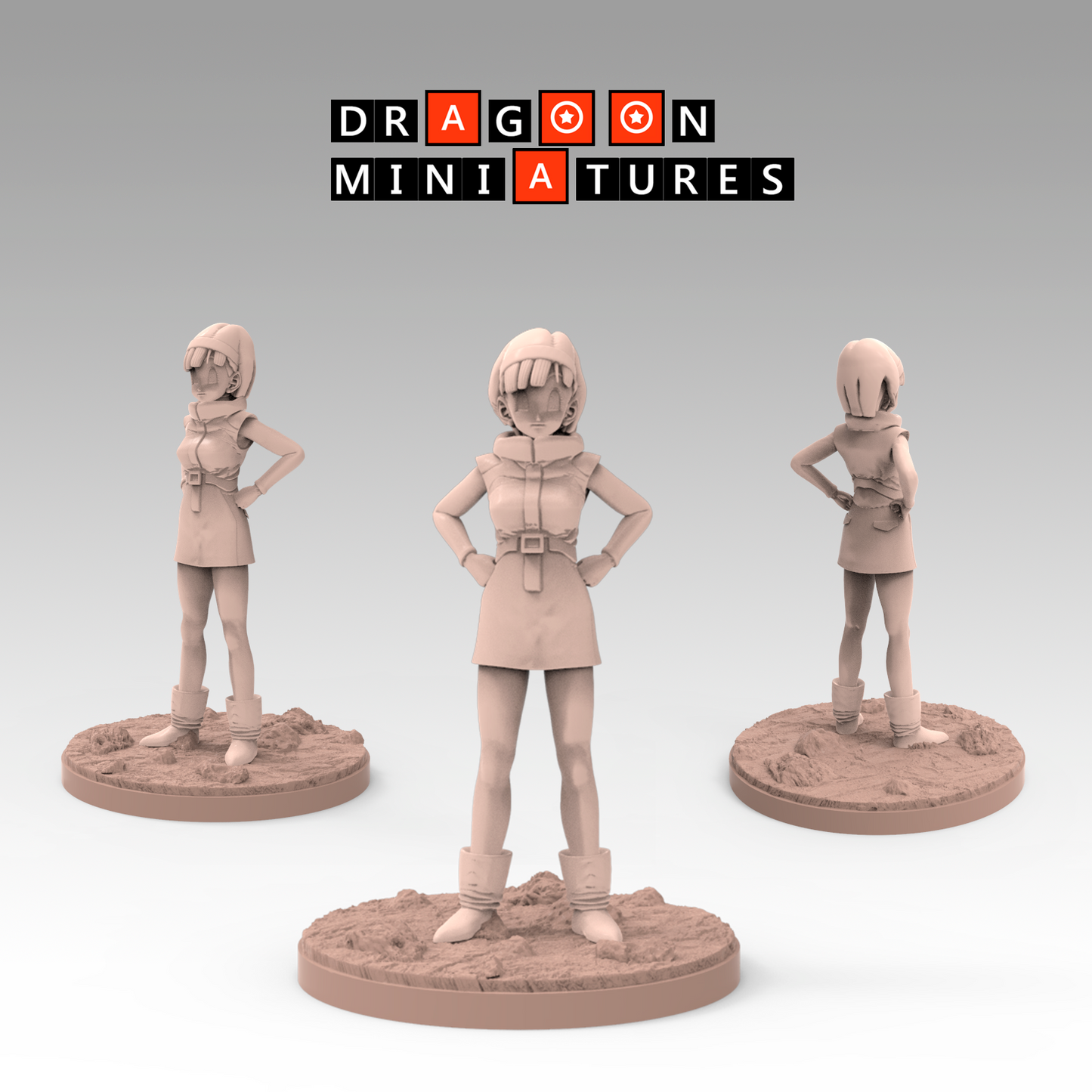 2022.10 Namek Saga Begins! Resin 3D Printed Miniatures Set - Appule, Bases, Bulma, Cui, Dodoria, Frieza, Gohan, Krillin, Super Zarbon, Vegeta, Zarbon - Dragoon Miniatures