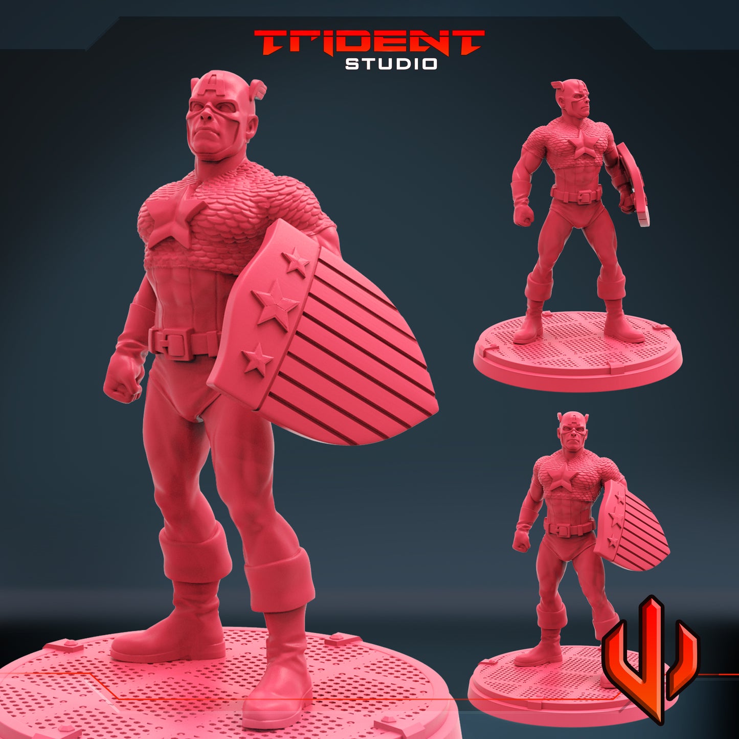 Trident Studios November 2021 Release - Marvel-Inspired 3D Printed Miniatures