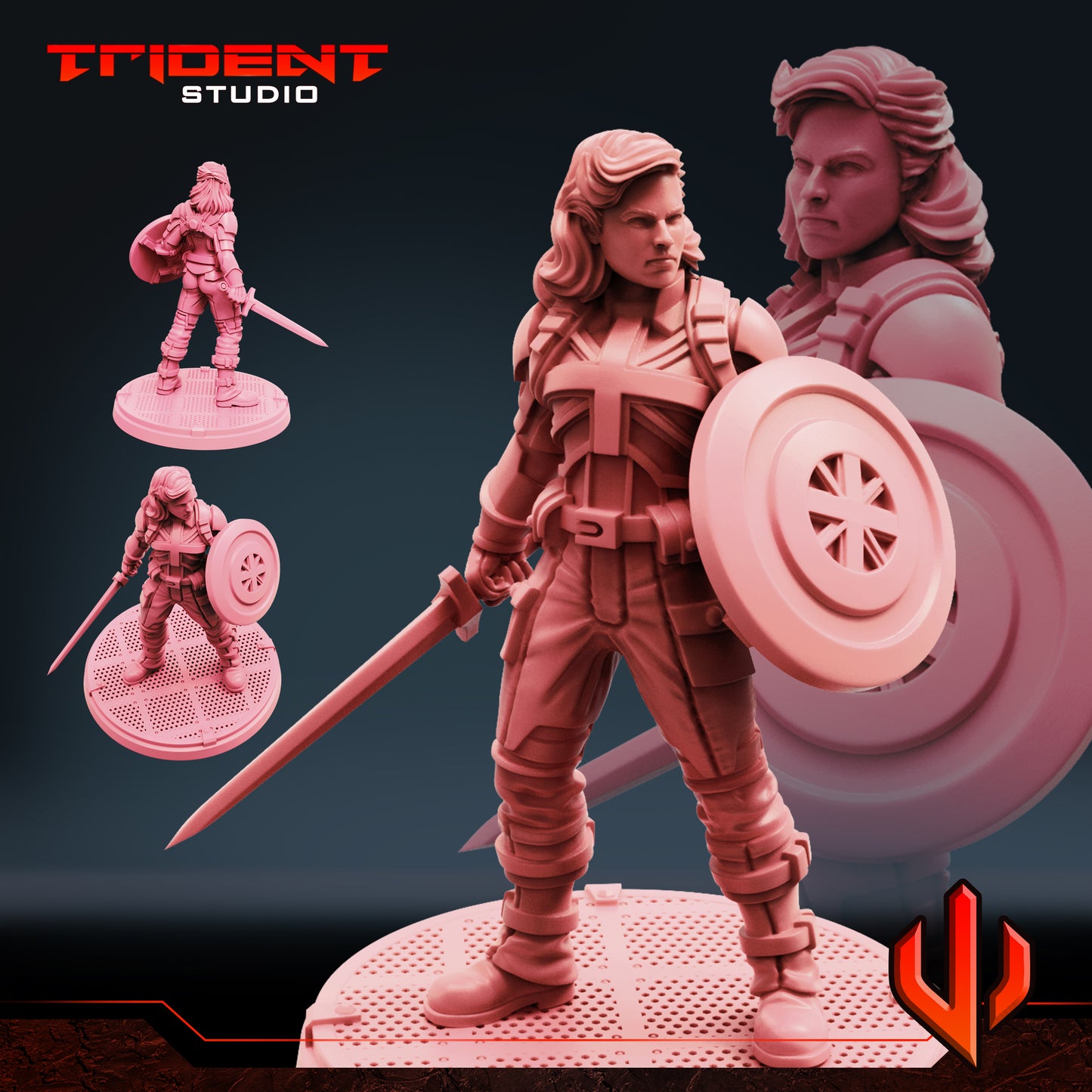 Trident Studios October 2021 Release - Marvel-Inspired 3D Printed Miniatures