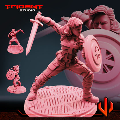 Trident Studios October 2021 Release - Marvel-Inspired 3D Printed Miniatures