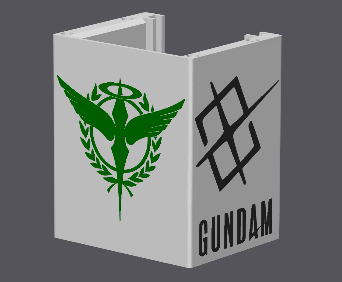 Gundam Card Game Deck Box with Magnetic Dice Holder