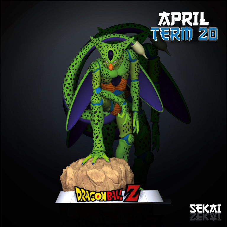 Sekai 3D April 2023 Release: Cell First Form | Gohan from the Future | Hashirama | Marin | Mirio | Shanks | Super 17