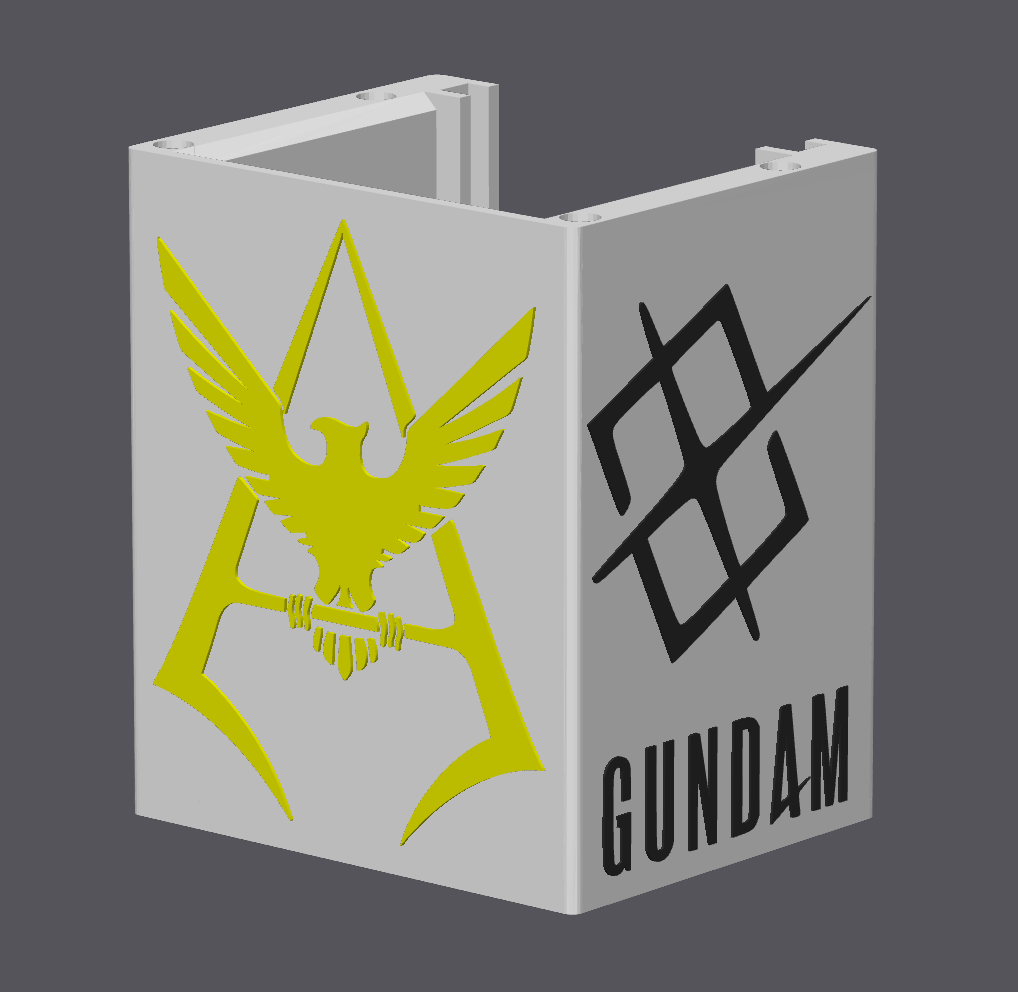 Gundam Card Game Deck Box with Magnetic Dice Holder