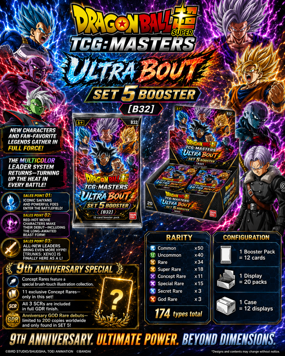 Dragon Ball Super: Masters: BT32 PEDIDOS ANTICIPADOS